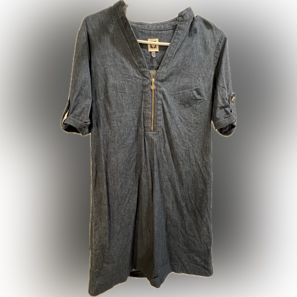 NWT - ANNE KLEIN Steffi Dark Wash Stretch Denim